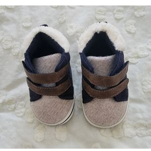 Baby boy's high top sneakers